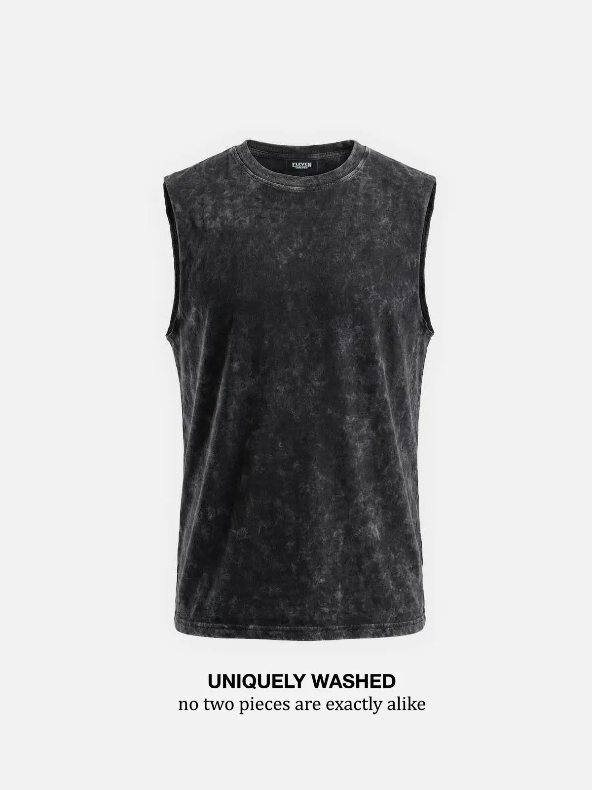 Men's Vintage Washed Cotton Tank Top ElevenOasis