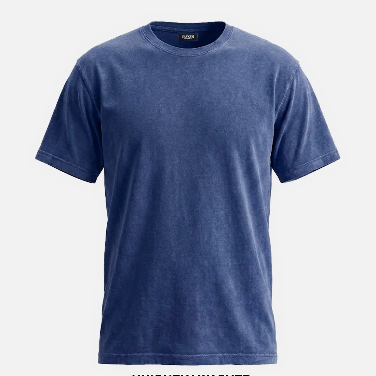 Men's Washed Cotton Short Sleeve T-Shirt ElevenOasis
