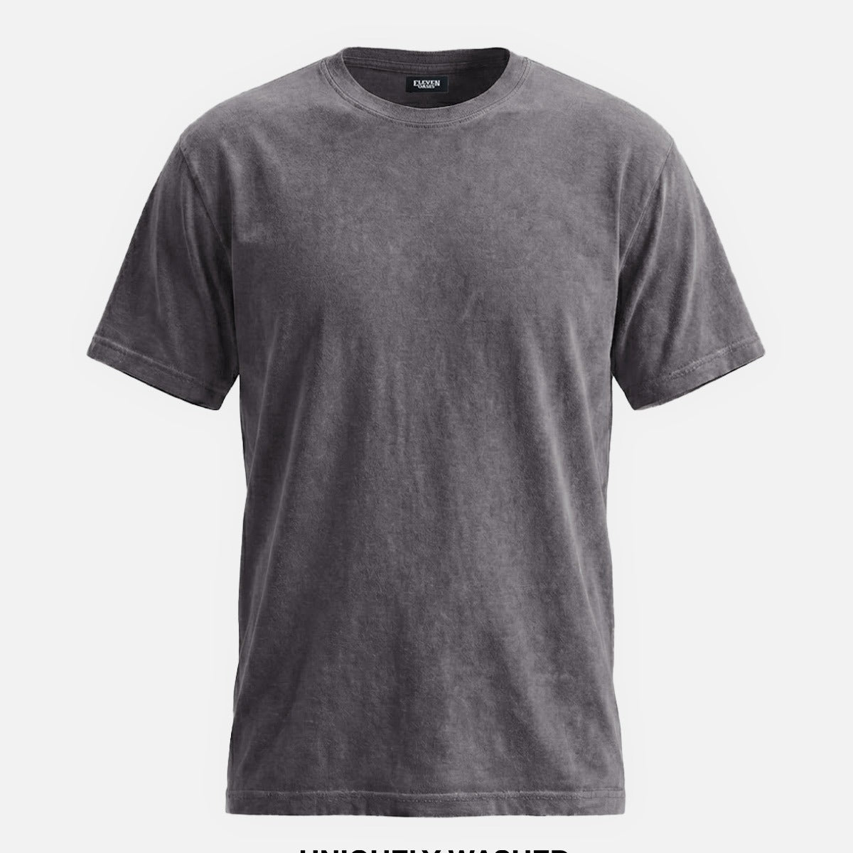 Men's Washed Cotton Short Sleeve T-Shirt ElevenOasis