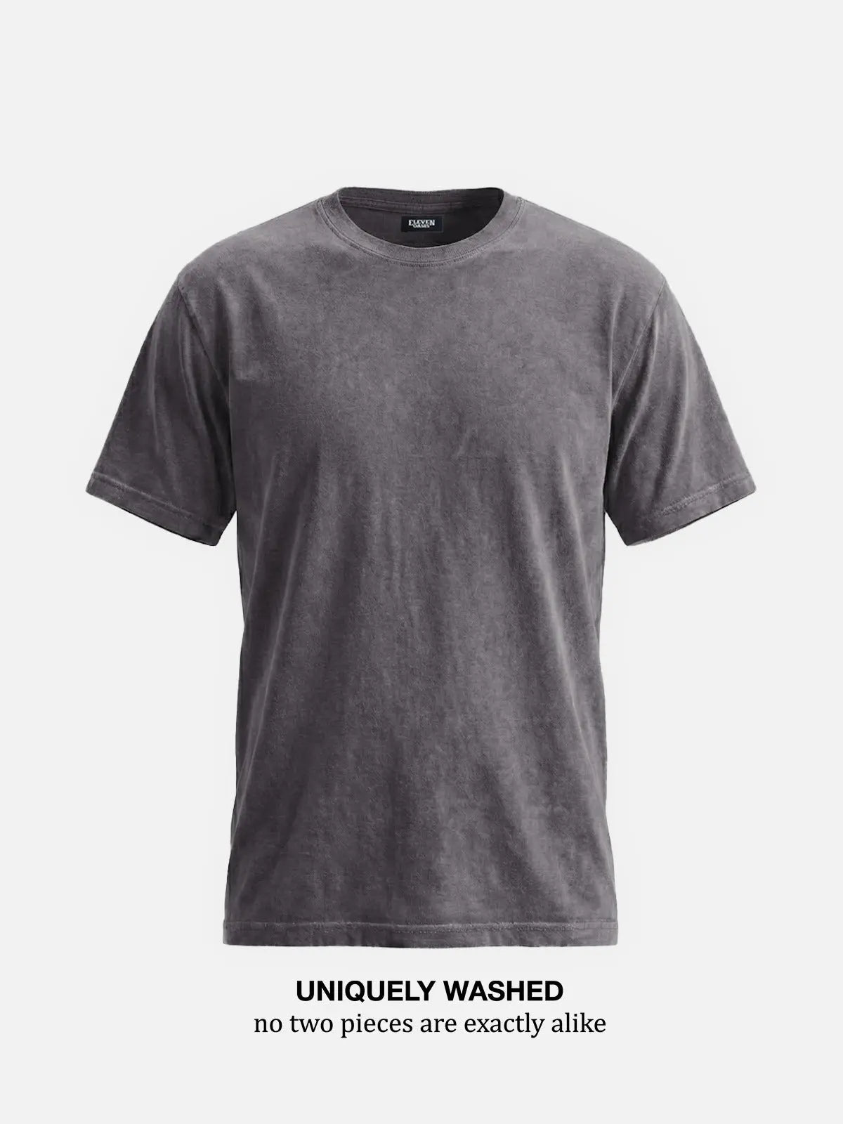 Men's Washed Cotton Short Sleeve T-Shirt ElevenOasis