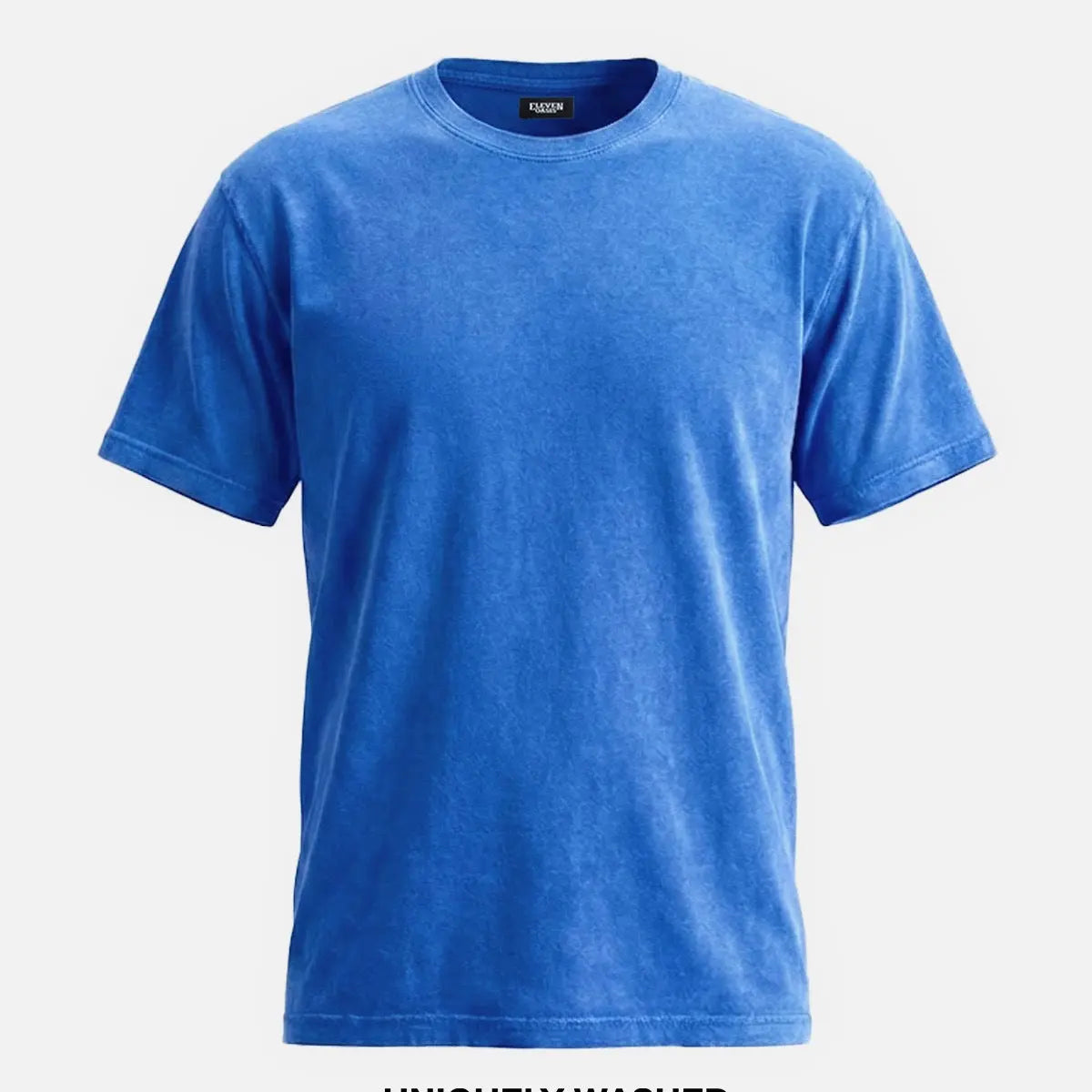 Men's Washed Cotton Short Sleeve T-Shirt ElevenOasis