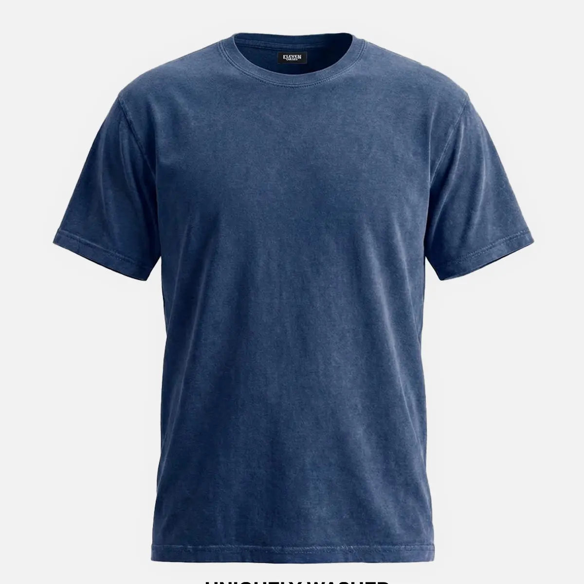 Men's Washed Cotton Short Sleeve T-Shirt ElevenOasis