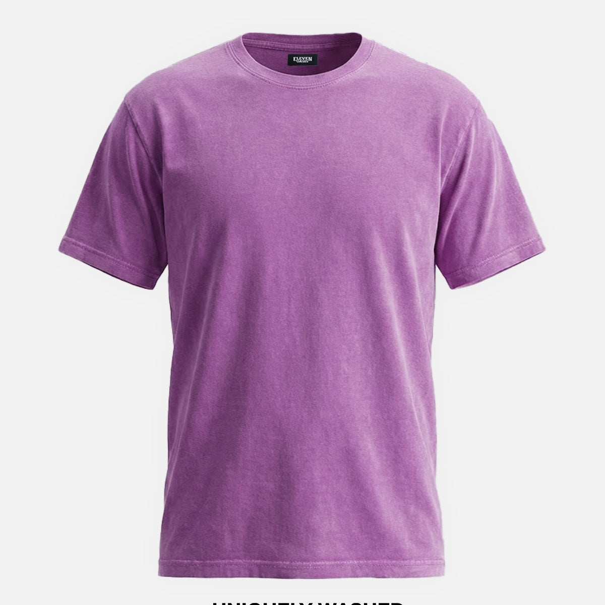 Men's Washed Cotton Short Sleeve T-Shirt ElevenOasis