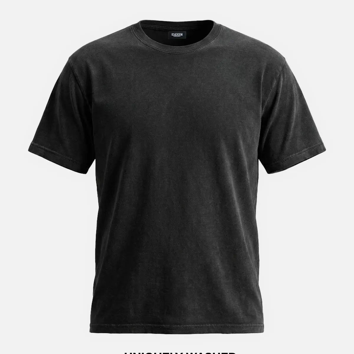 Men's Washed Cotton Short Sleeve T-Shirt ElevenOasis