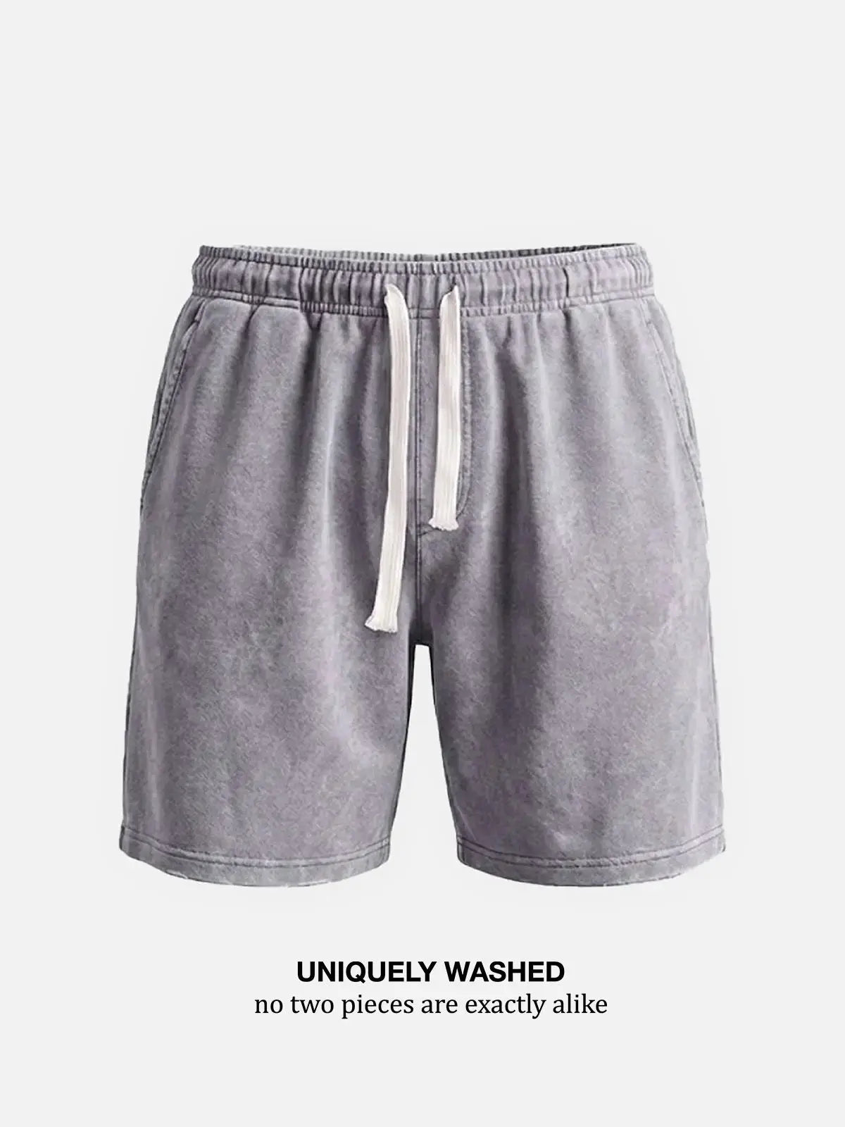 Men's Washed Cotton Drawstring Shorts ElevenOasis