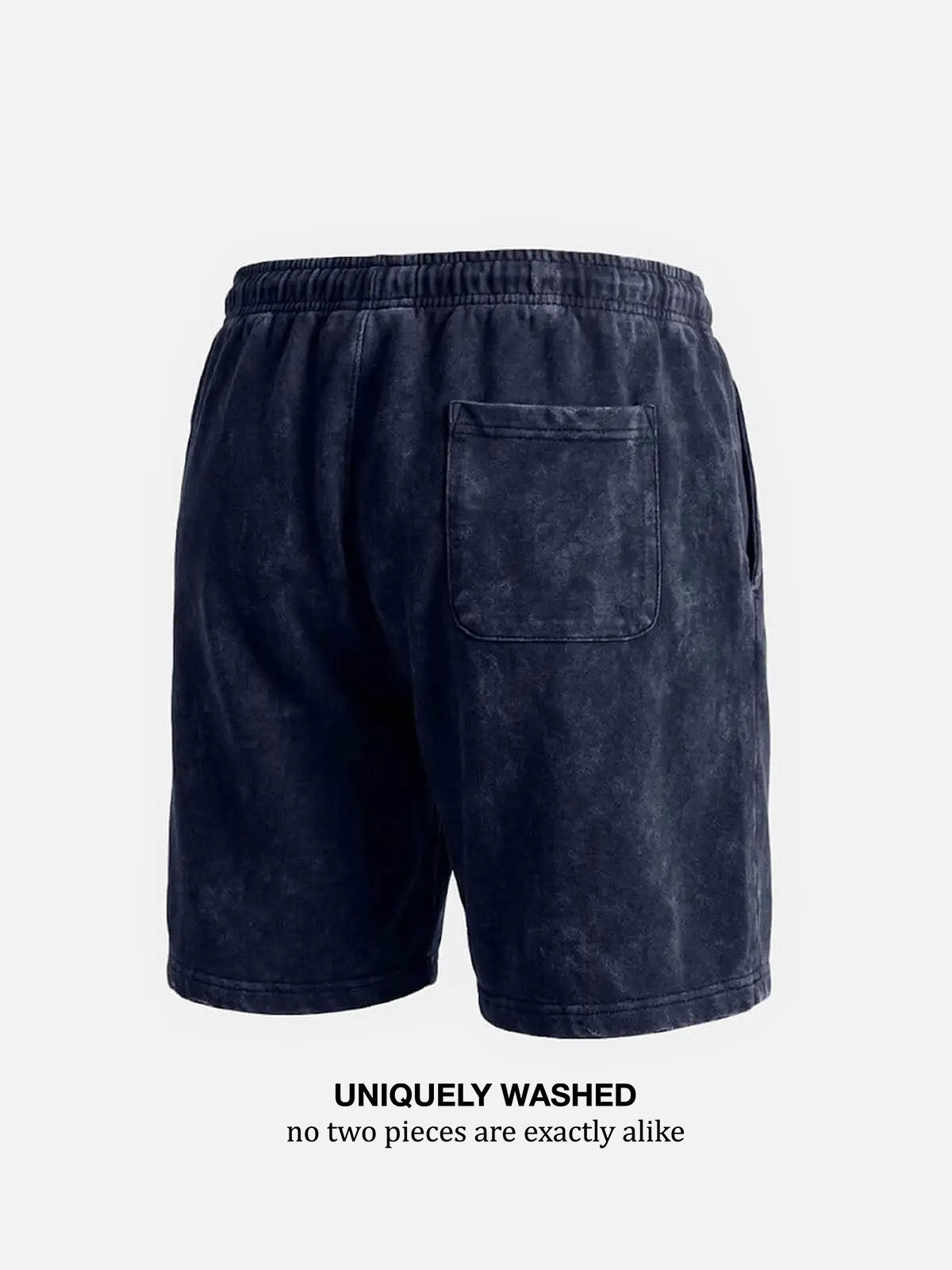 Men's Washed Cotton Drawstring Shorts ElevenOasis
