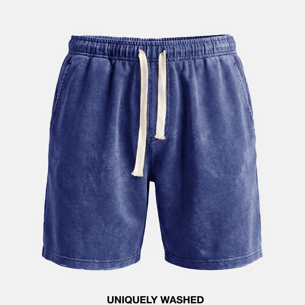 Men's Washed Cotton Drawstring Shorts ElevenOasis