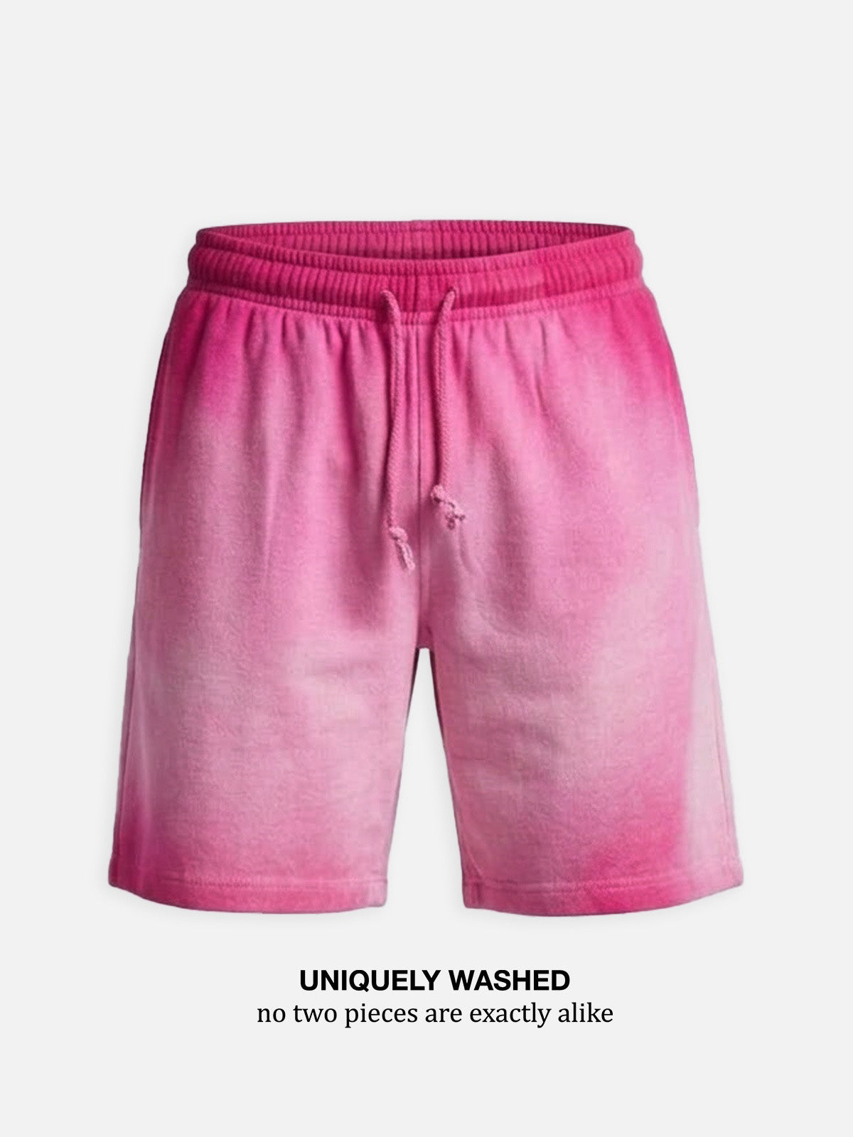 Men's Washed Gradient Drawstring Shorts Eleven Oasis