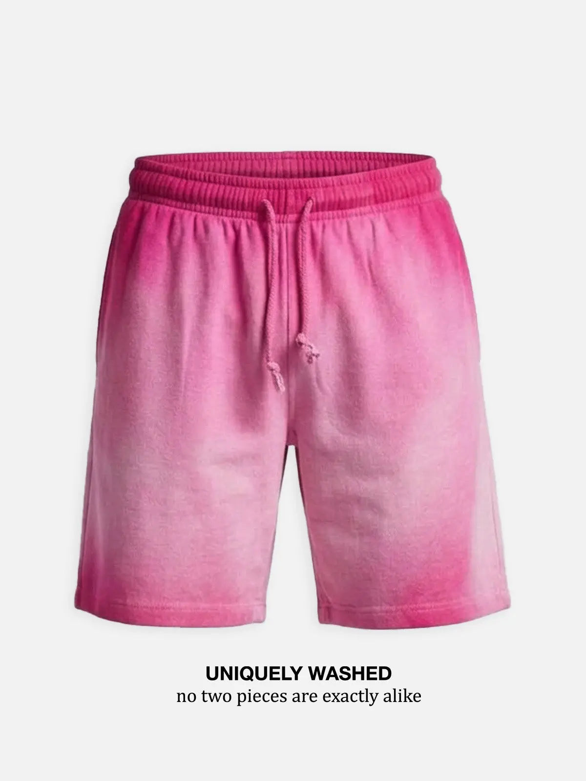 Men's Washed Gradient Drawstring Shorts Eleven Oasis