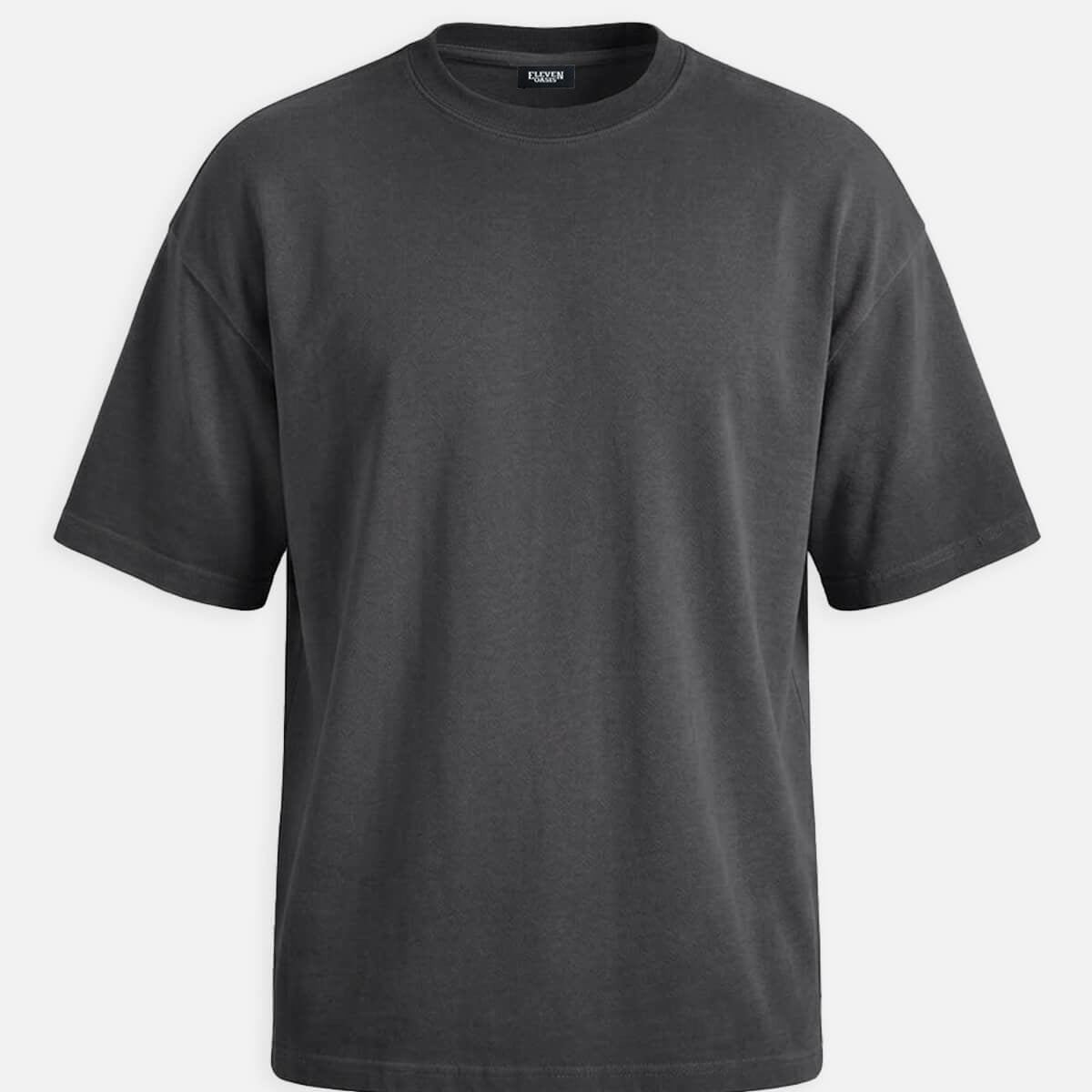 Men's Washed Gradient Crew Neck T-Shirt ElevenOasis