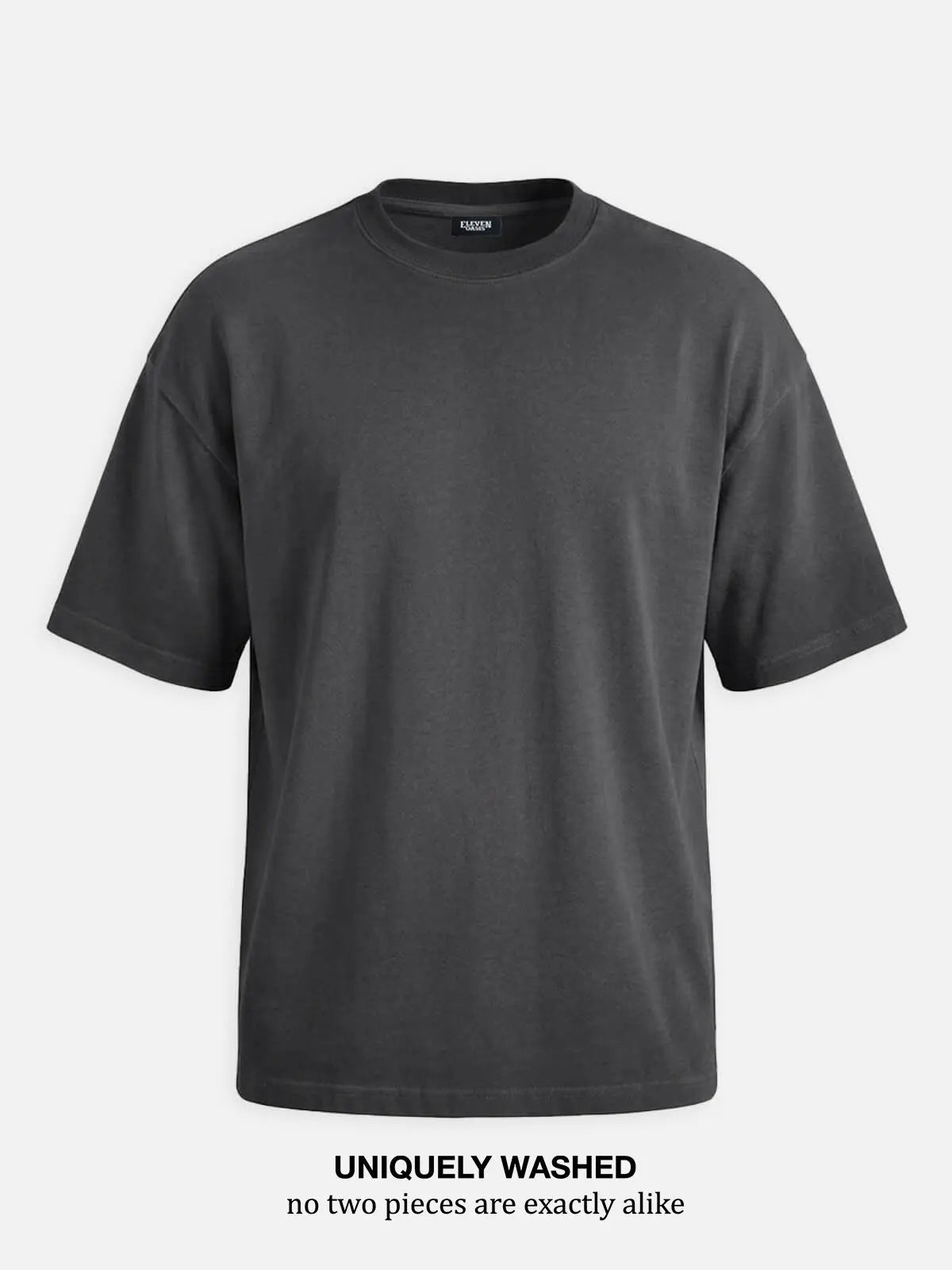 Men's Washed Gradient Crew Neck T-Shirt ElevenOasis