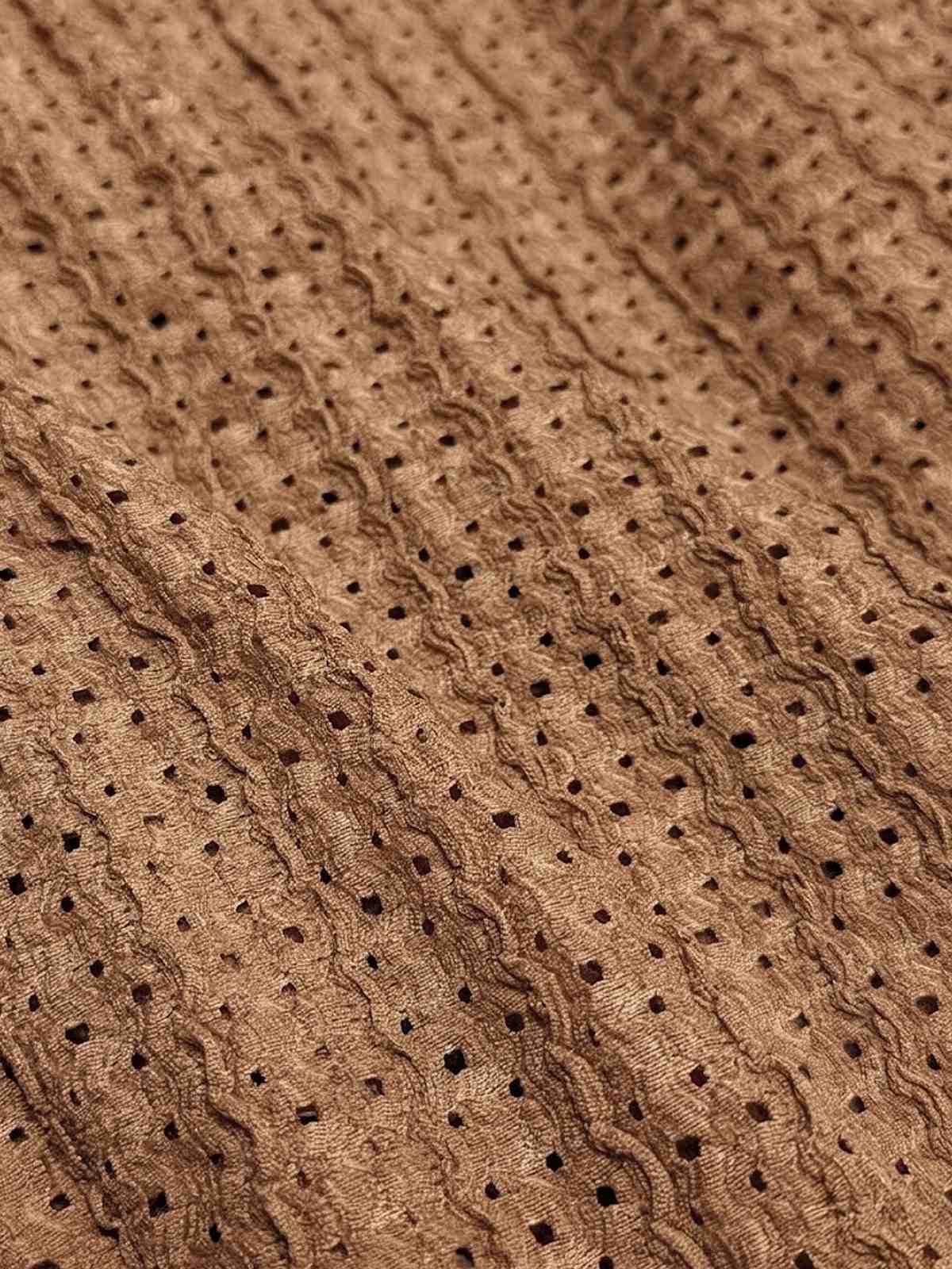 Men's Textured Knit Slim Fit Short Sleeve Shirt Eleven Oasis