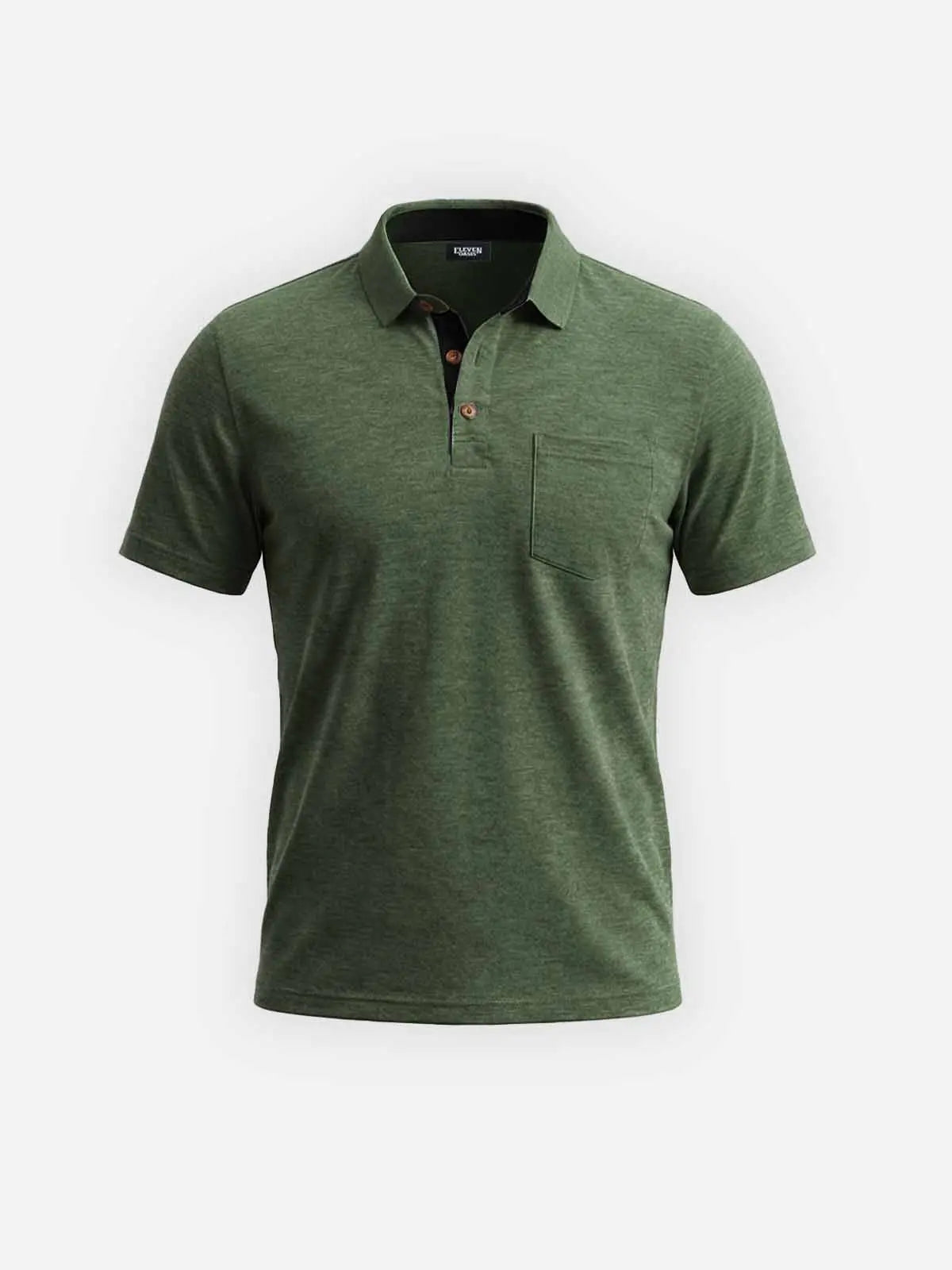 Men's Classic Pocket Polo Short Sleeve Shirt ElevenOasis