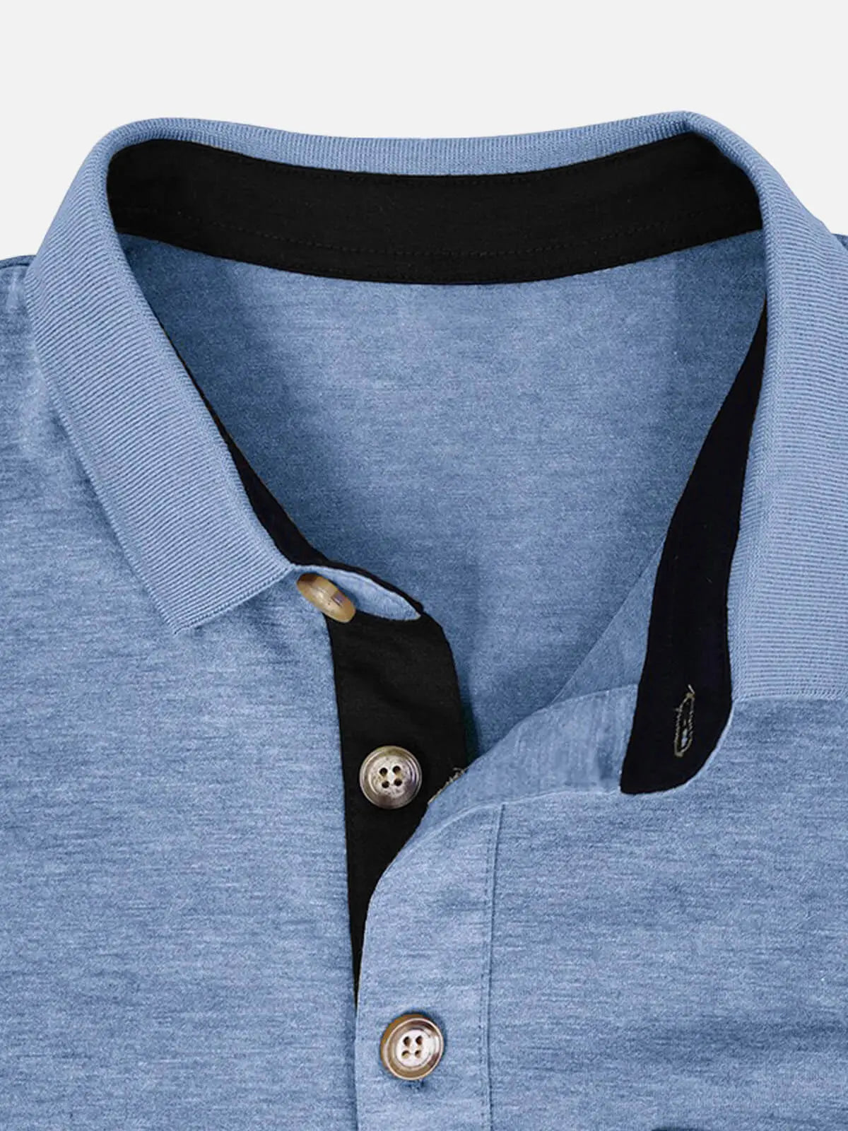 Men's Classic Pocket Polo Short Sleeve Shirt ElevenOasis