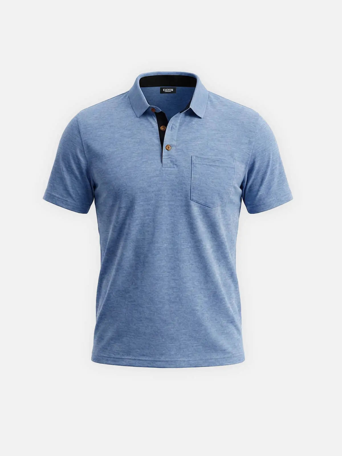 Men's Classic Pocket Polo Short Sleeve Shirt ElevenOasis