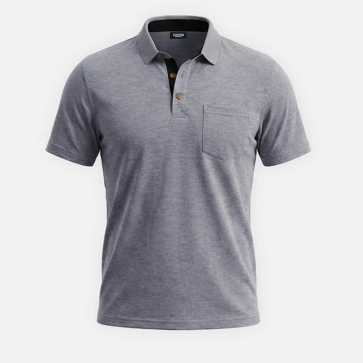 Men's Classic Pocket Polo Short Sleeve Shirt Eleven Oasis