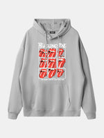 Rolling Stones Tongue Logo Grid Hoodie Eleven Oasis