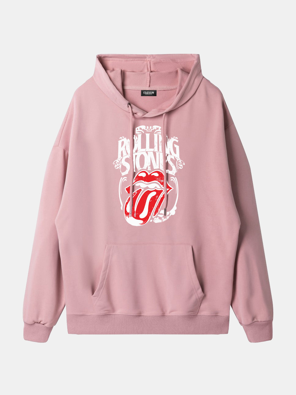Rolling Stones Classic Tongue Logo Hoodie Eleven Oasis