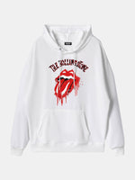 Rolling Stones Dripping Tongue Logo Hoodie Eleven Oasis