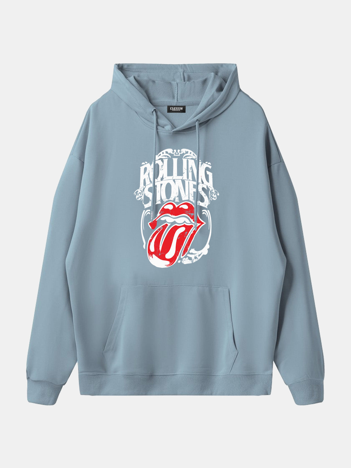Rolling Stones Classic Tongue Logo Hoodie Eleven Oasis
