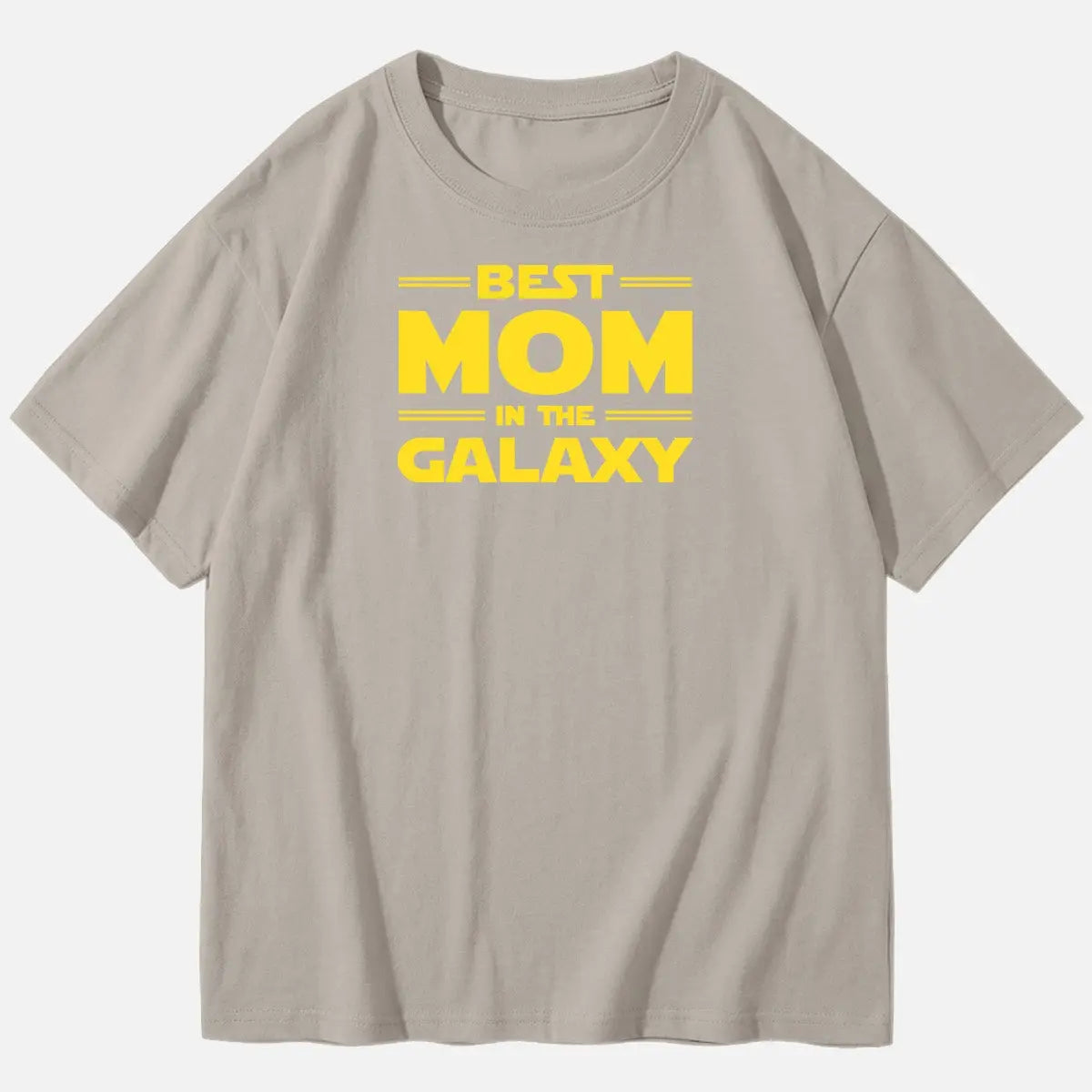 Custom Best Mom in the Galaxy Cotton Short Sleeve T-Shirt Eleven Oasis