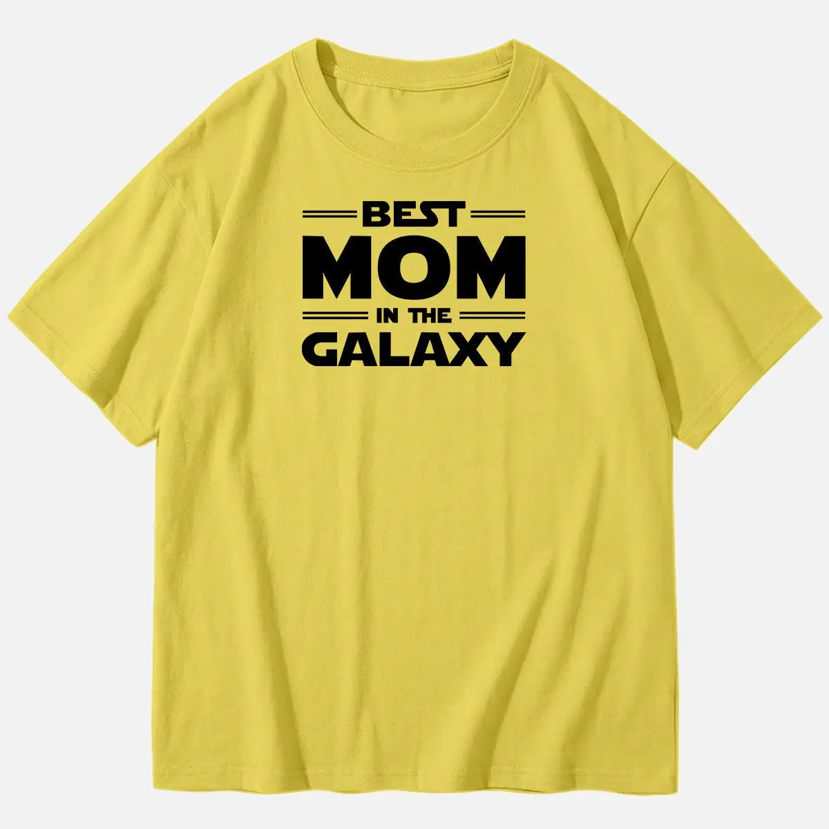 Custom Best Mom in the Galaxy Cotton Short Sleeve T-Shirt Eleven Oasis