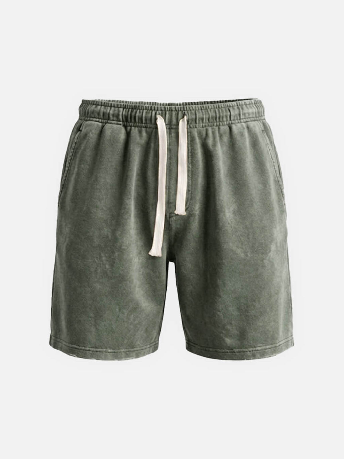Men's Washed Cotton Drawstring Shorts Eleven Oasis