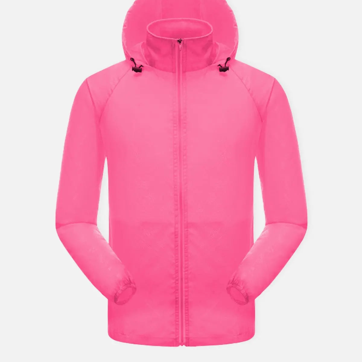 Men's Slim Fit Packable Hooded Outdoor Jacket Eleven Oasis