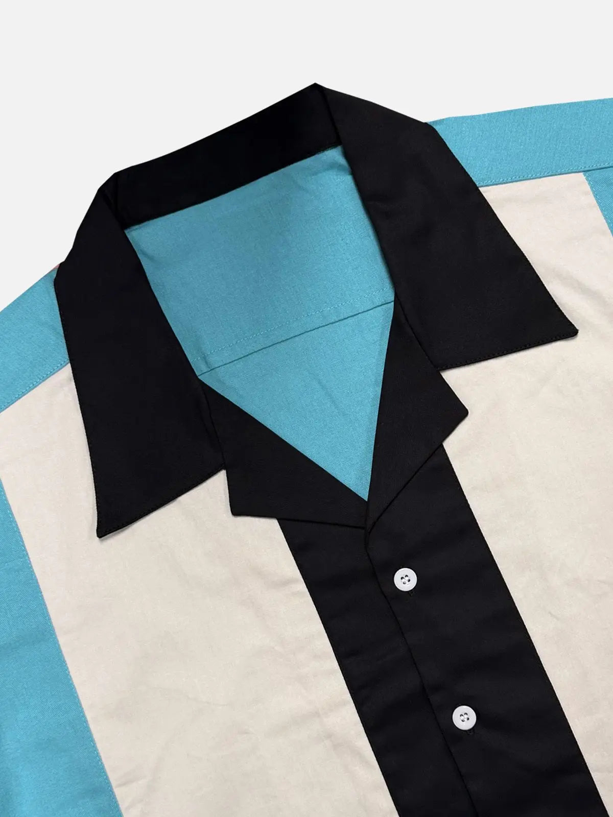 Men's Triple Panel Bowling Short Sleeve Shirt Eleven Oasis