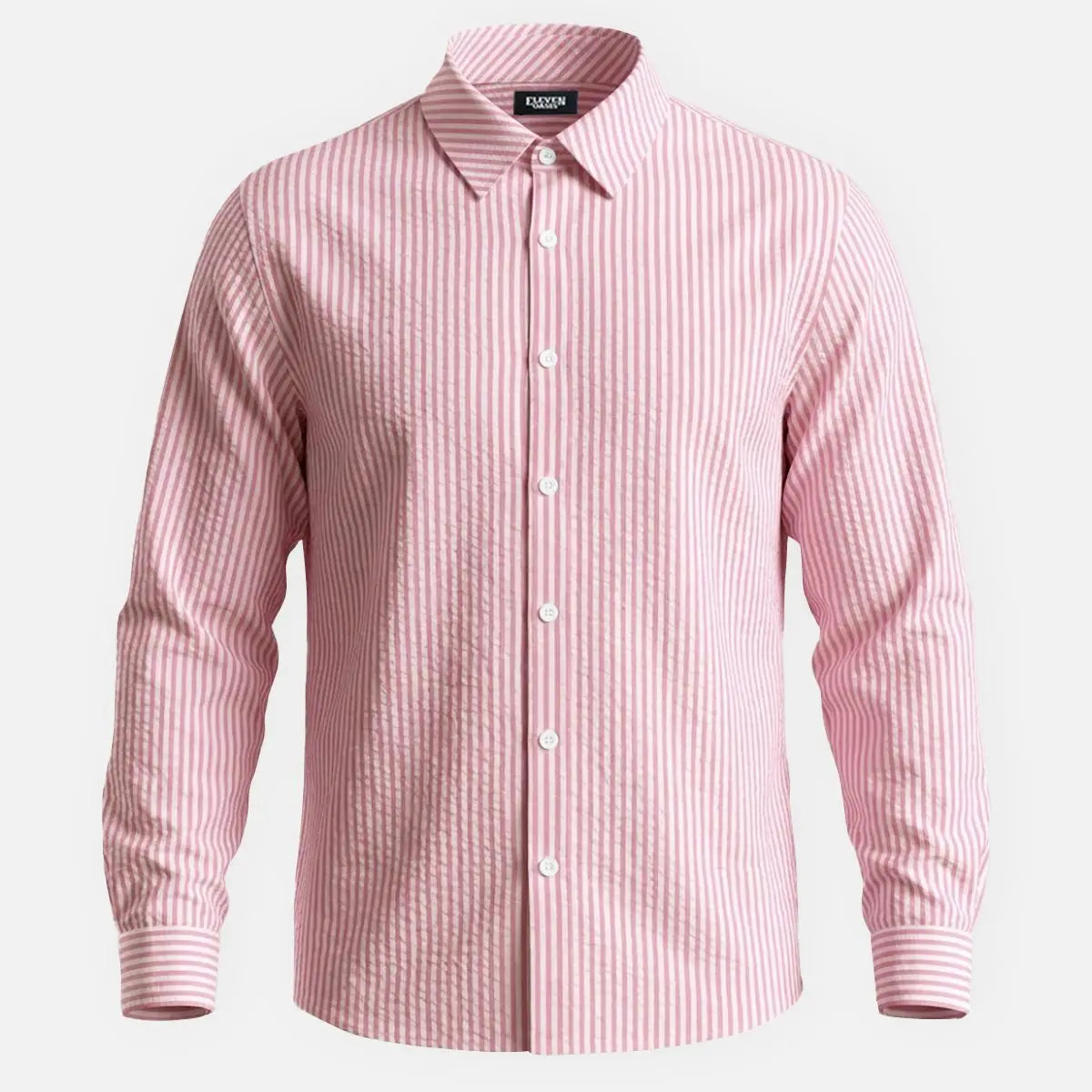 Men's Classic Stripe Long Sleeve Shirt Eleven Oasis