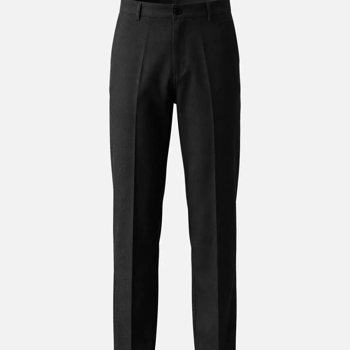Men's Pleated Straight-Leg Cotton Chino Pants ElevenOasis