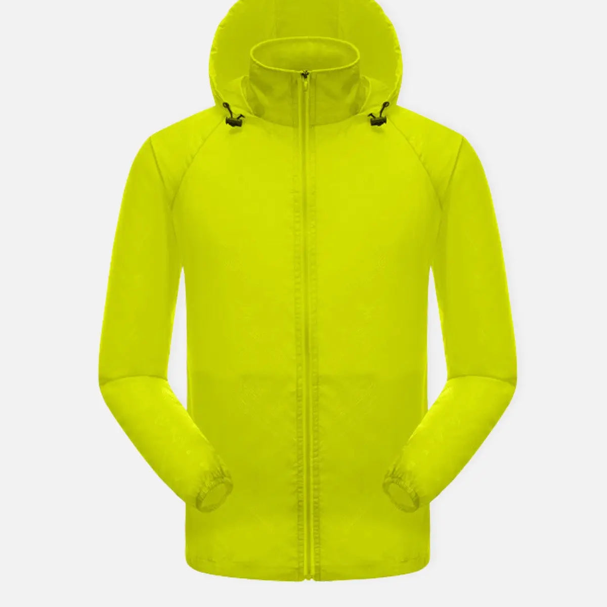 Men's Slim Fit Packable Hooded Outdoor Jacket Eleven Oasis