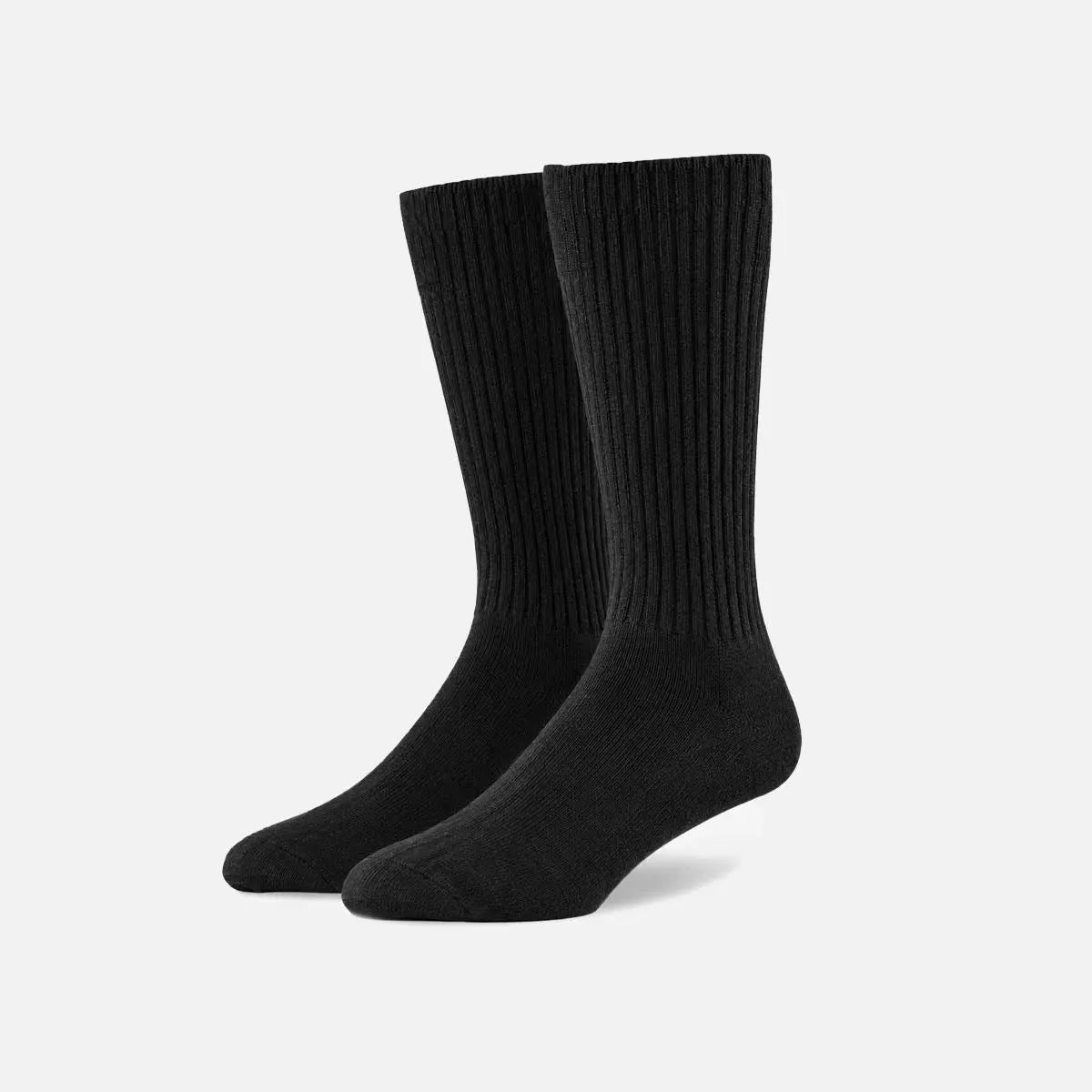 Men's Heavyweight Cotton Extended Size Crew Socks ElevenOasis
