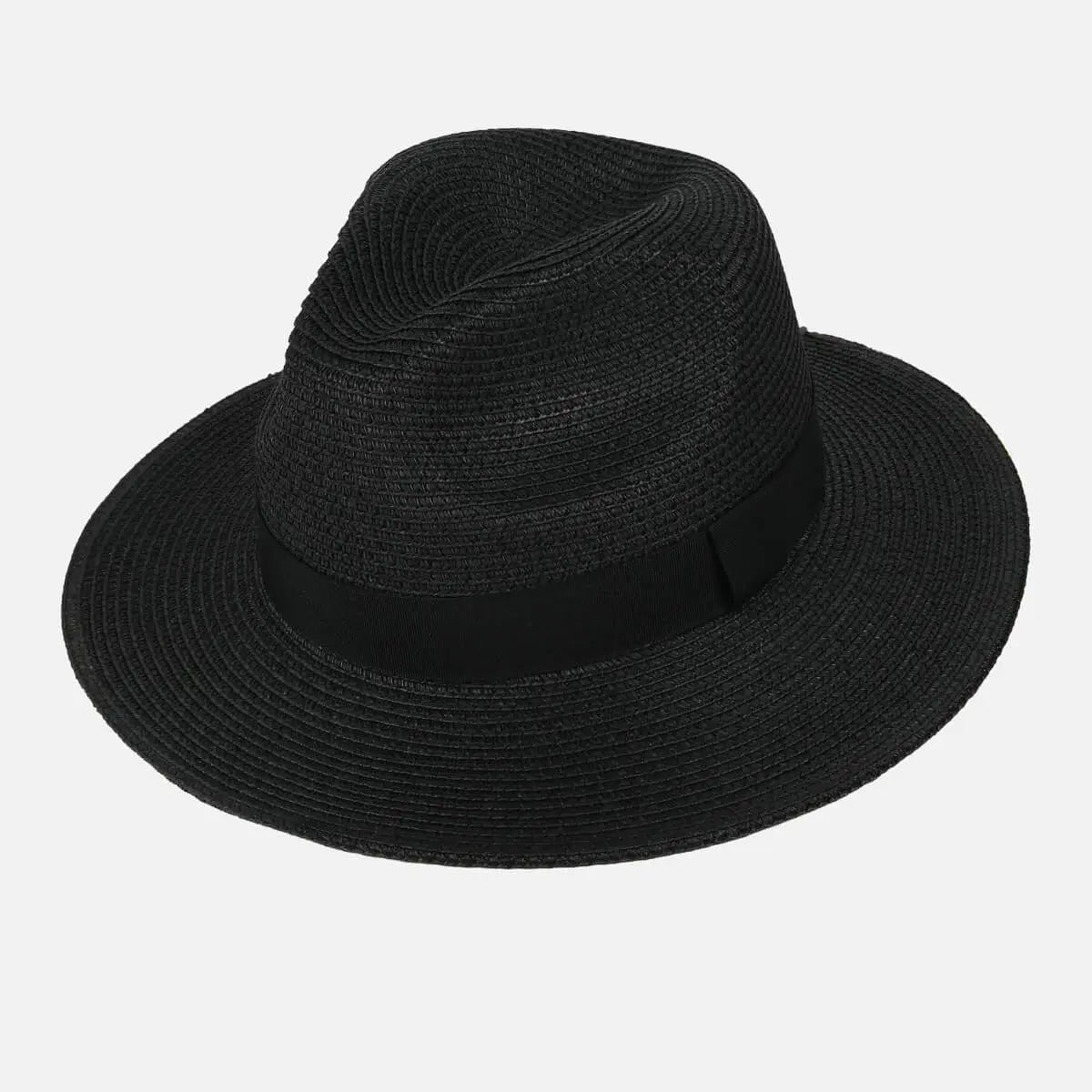 Classic Straw Fedora Hat Eleven Oasis
