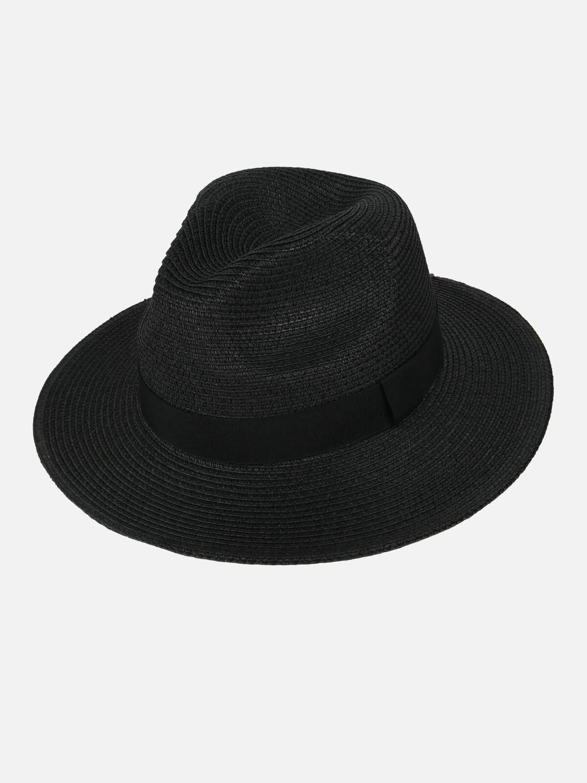 Classic Straw Fedora Hat Eleven Oasis