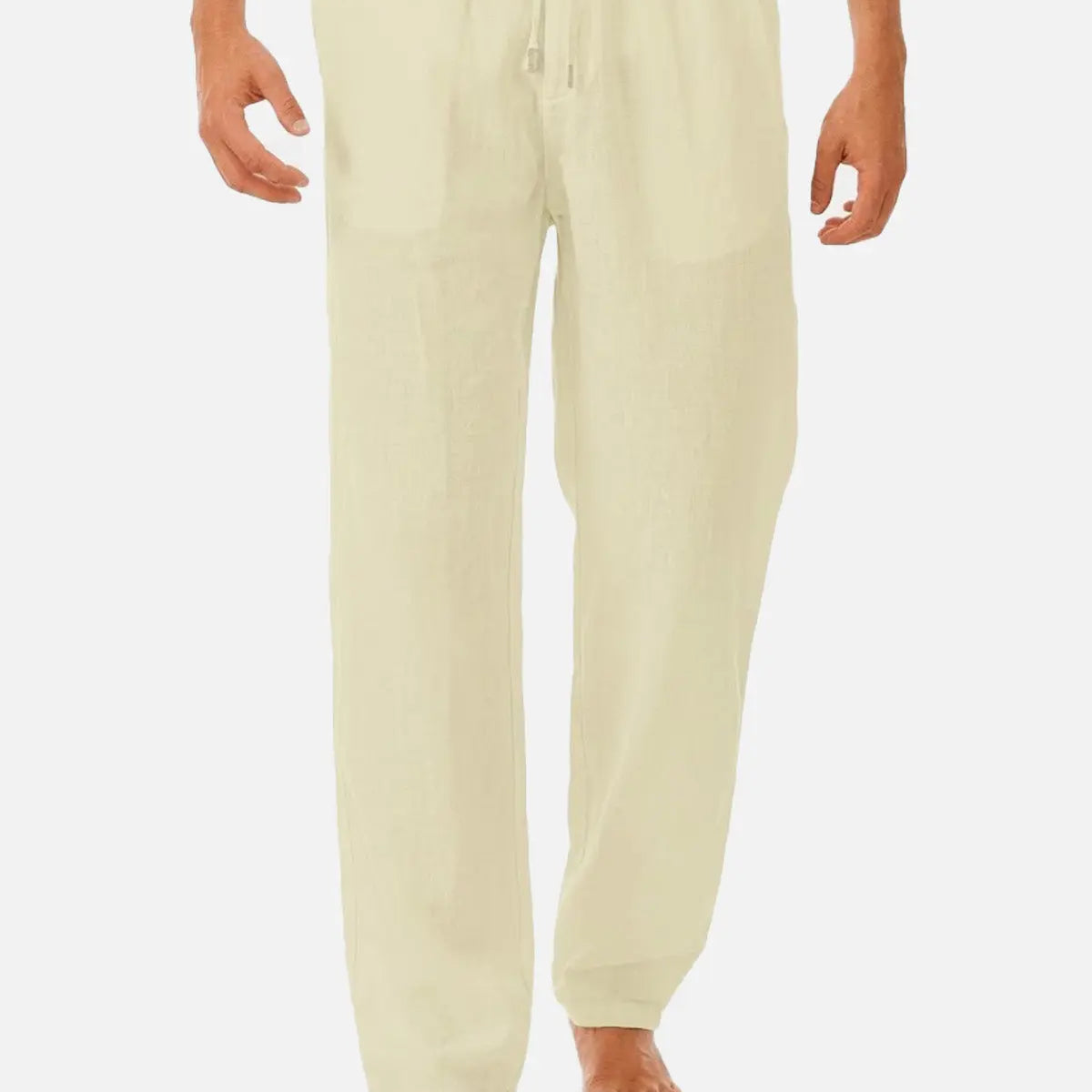 Men's Printed Solid Color Casual Long Pants ElevenOasis