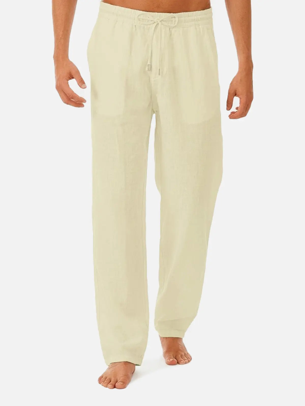 Men's Printed Solid Color Casual Long Pants ElevenOasis