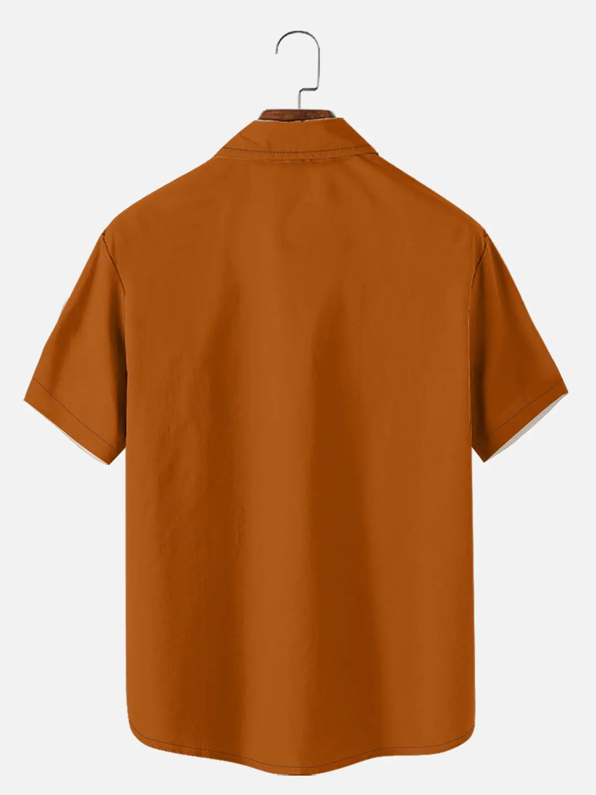 Men's Mid-Century Geometric Short Sleeve Shirt ElevenOasis