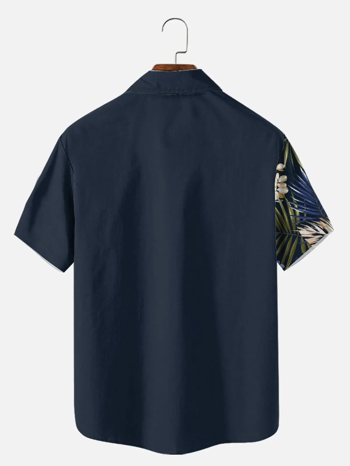 Men's Hawaii Retro Tropical Flora Short Sleeve Shirt ElevenOasis