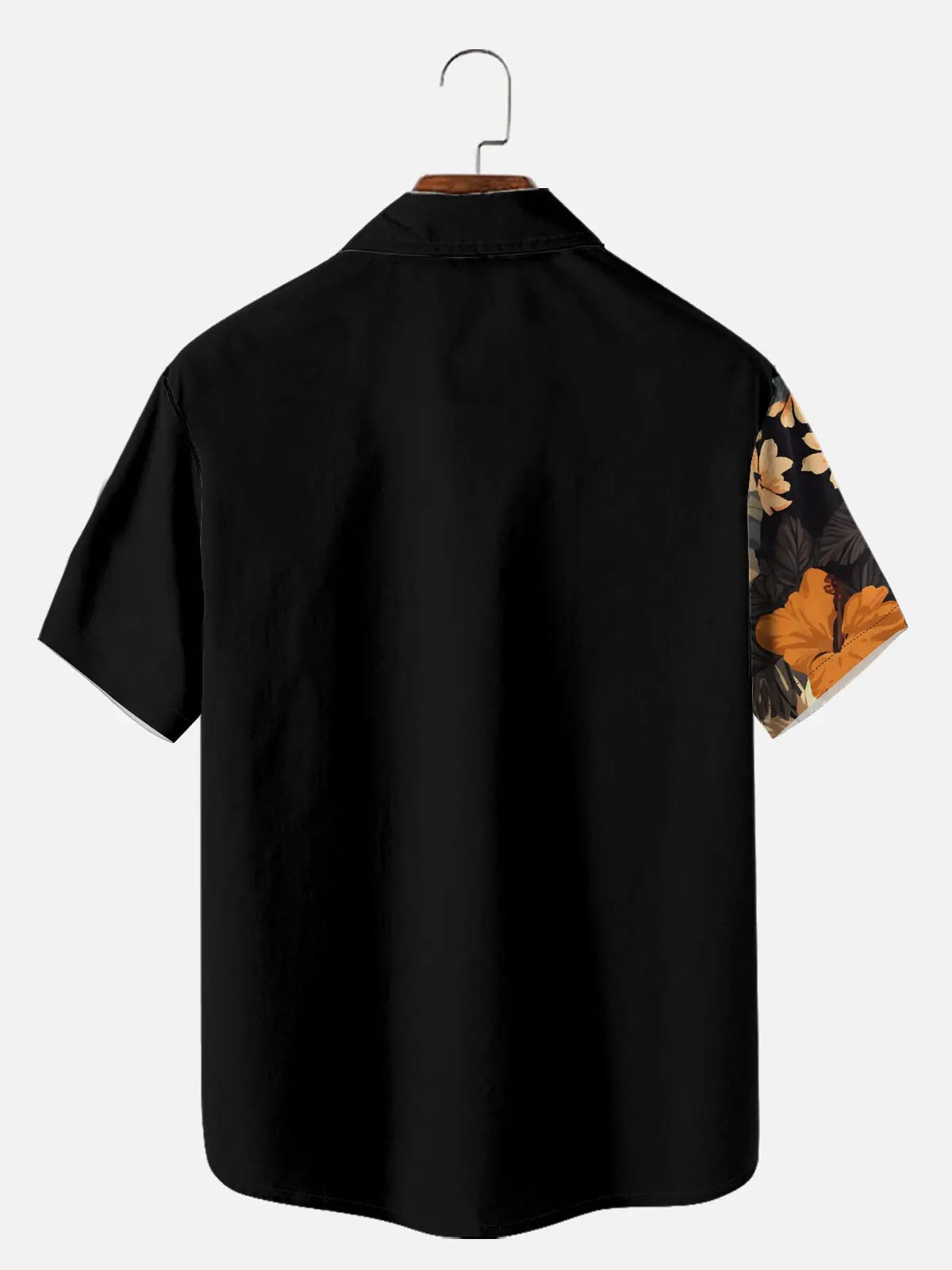 Men's Hawaii Retro Tropical Flora Short Sleeve Shirt ElevenOasis