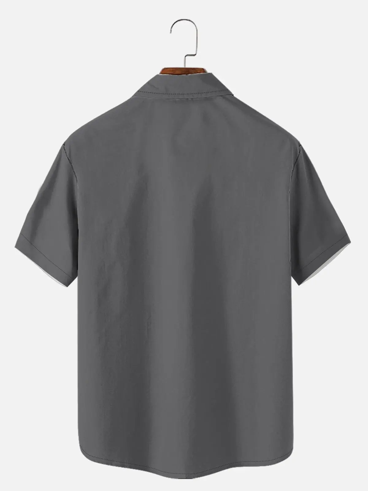 Tall Men's Midnight Pinstripe Hot Rod Short Sleeve Shirt Eleven Oasis