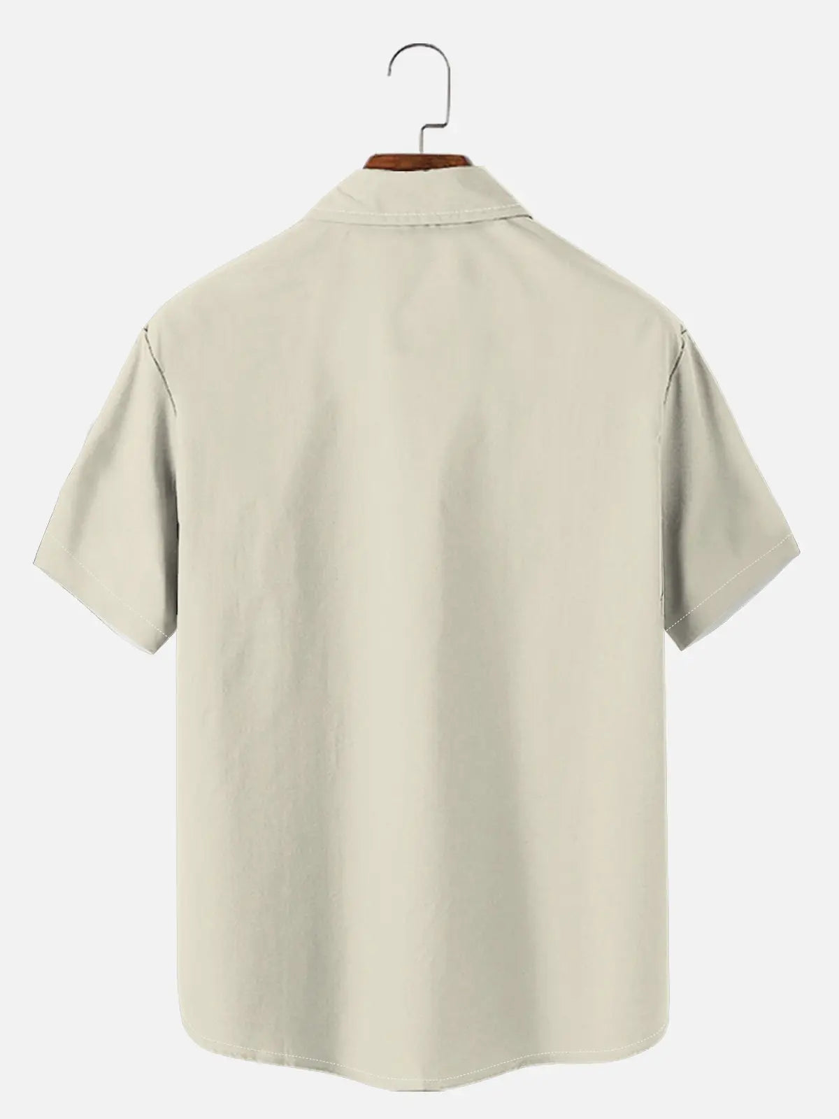 Men's Mid-Century Modern Atomic Bowling Short Sleeve Shirt ElevenOasis