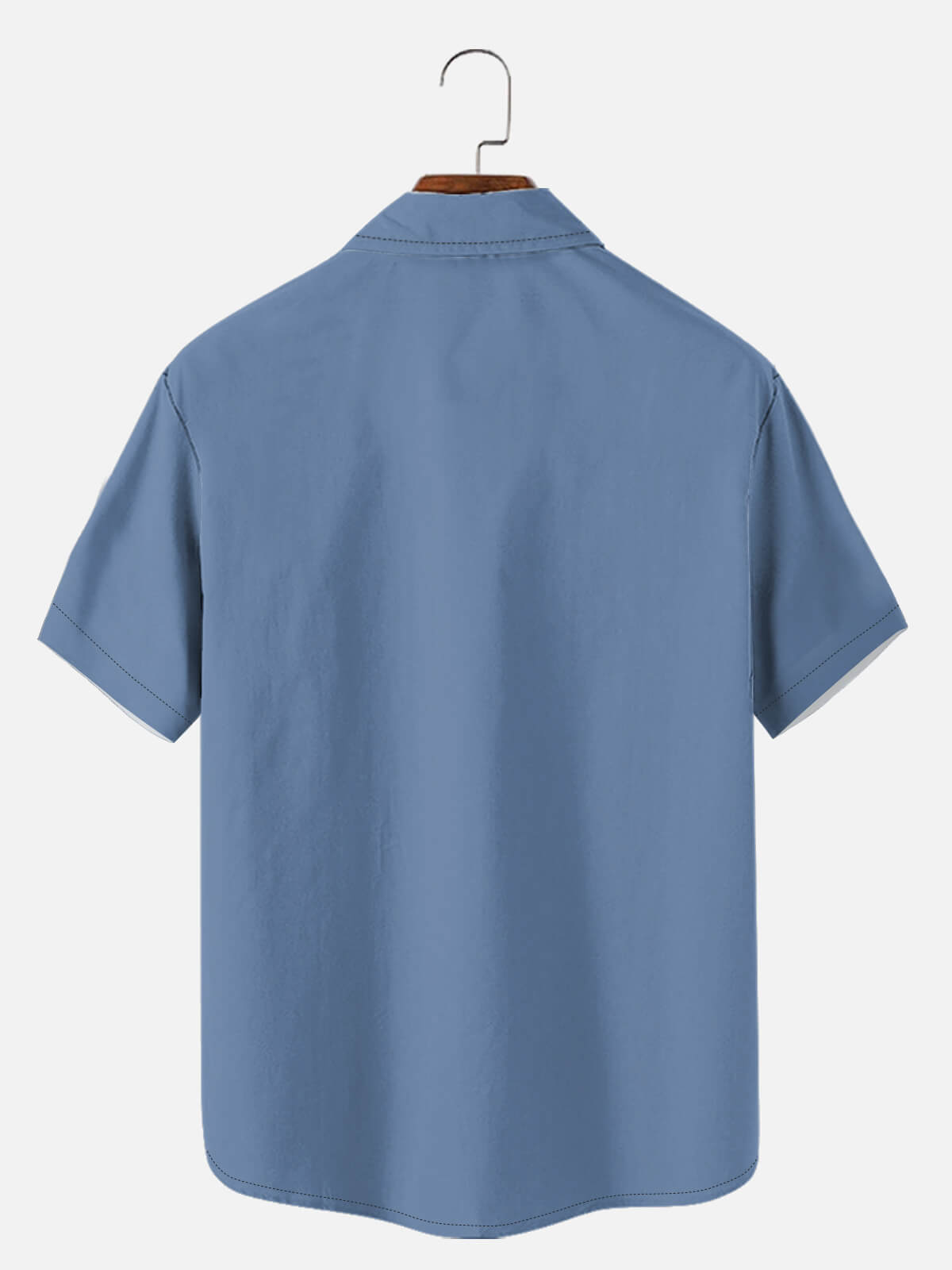 Men's Coastal Palm Stripe Short Sleeve Shirt Eleven Oasis