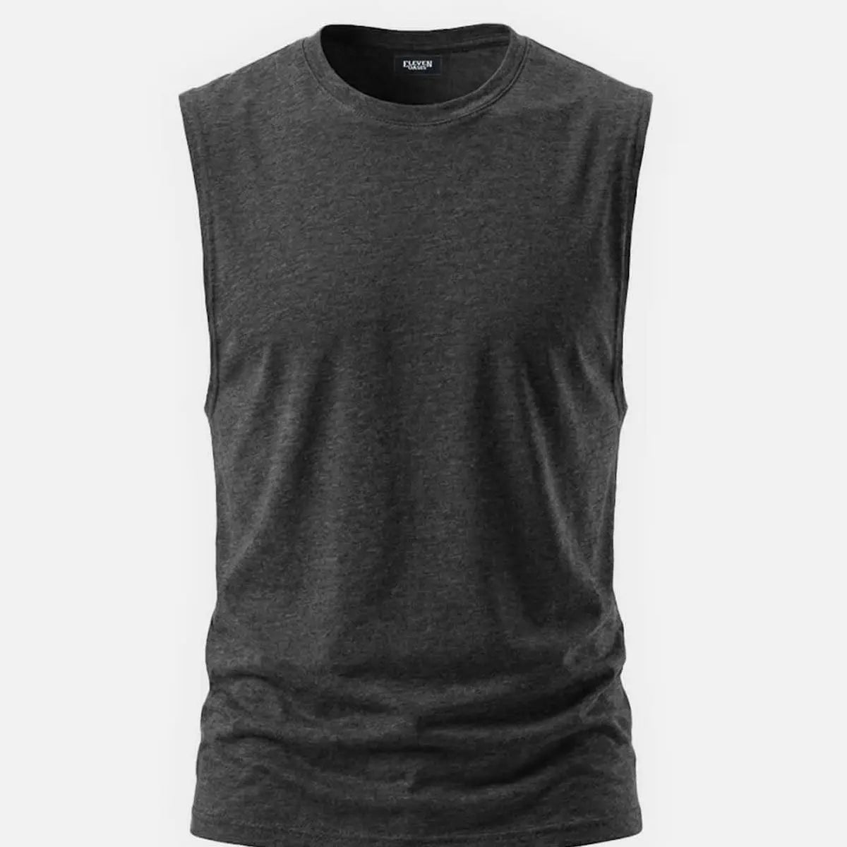 Men's Slim Fit Sleeveless Crew Neck Tank Top ElevenOasis