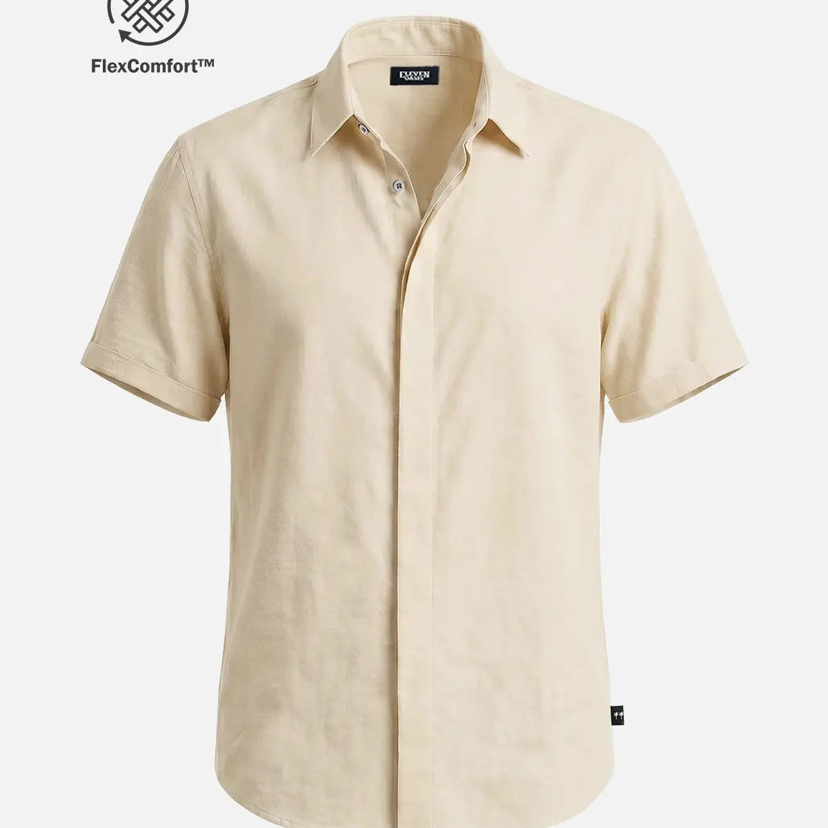 Men's FlexComfort™ Classic Short Sleeve Shirt ElevenOasis