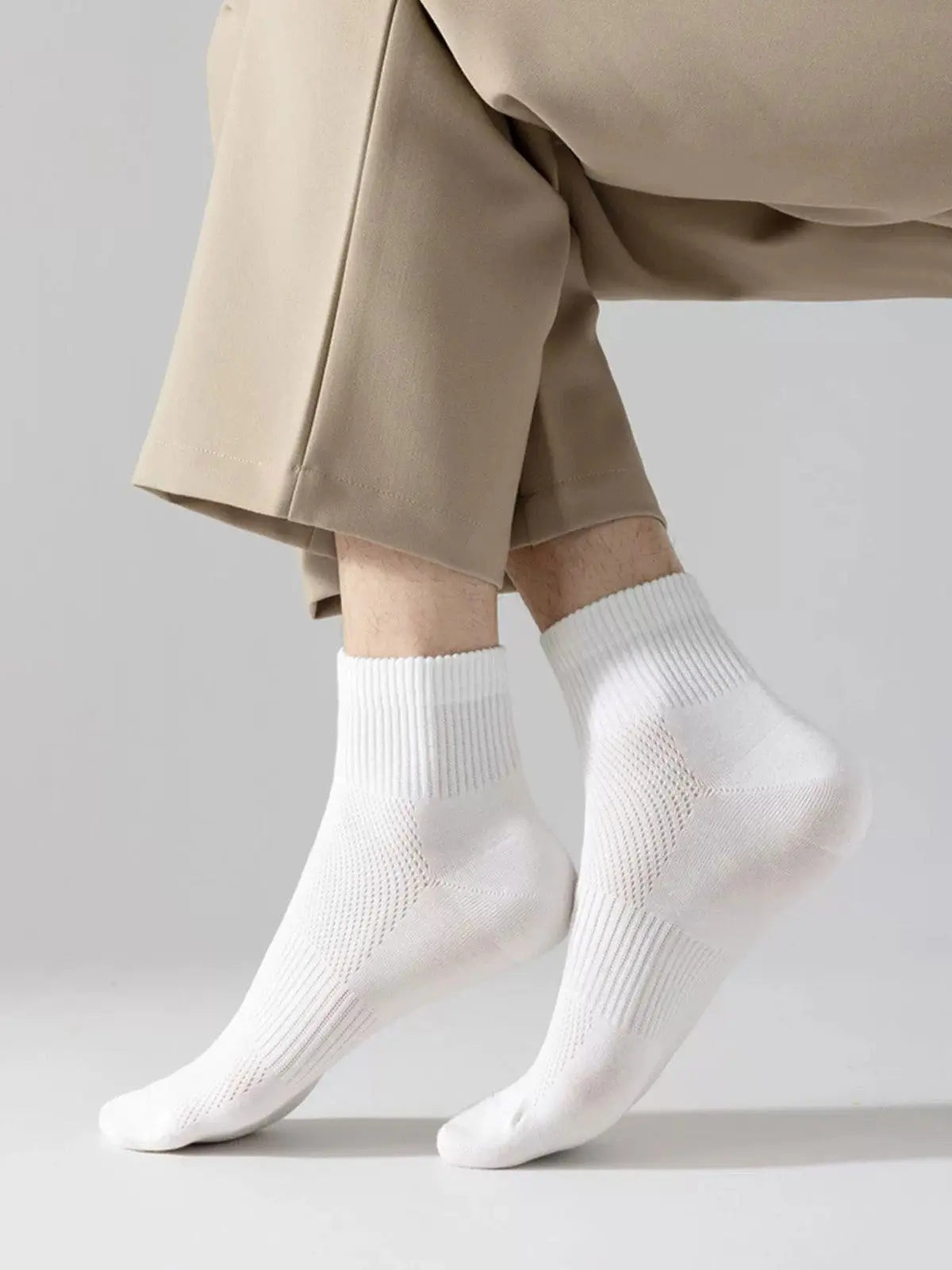 Men's Classic Spring/Summer Crew Socks Eleven Oasis
