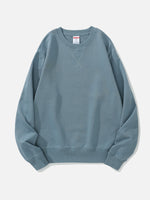Men's Classic Vintage Detail Crew Neck Sweatshirt Eleven Oasis