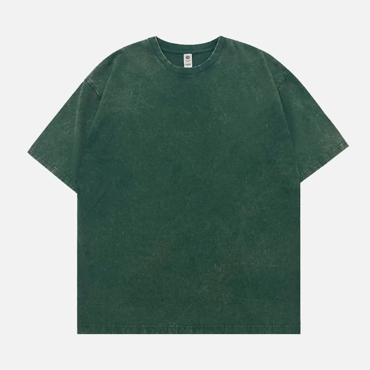 Acid Wash Cotton Basic T-Shirt - 6 Colors ElevenOasis