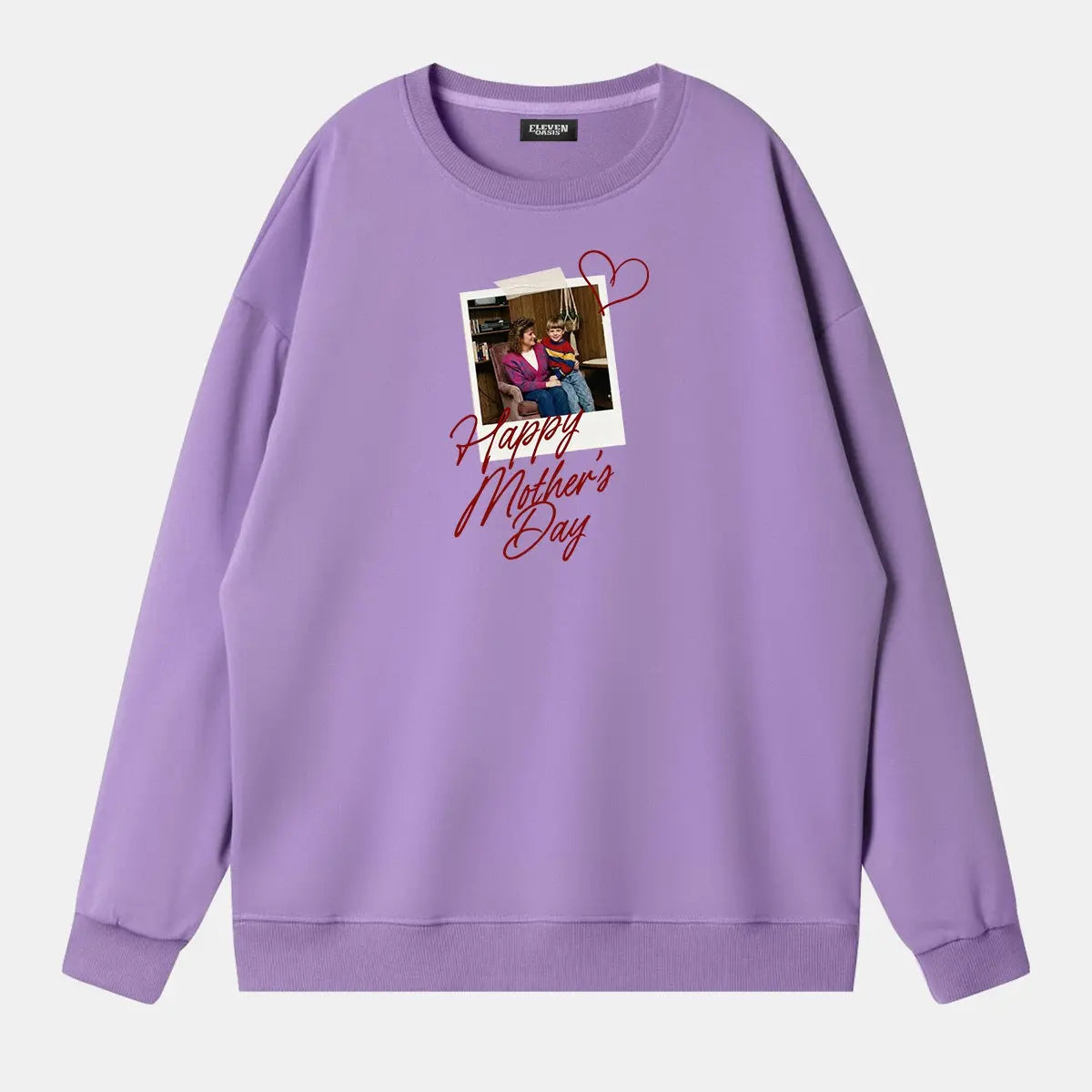 Custom Mother's Day Photo Sweatshirt Eleven Oasis