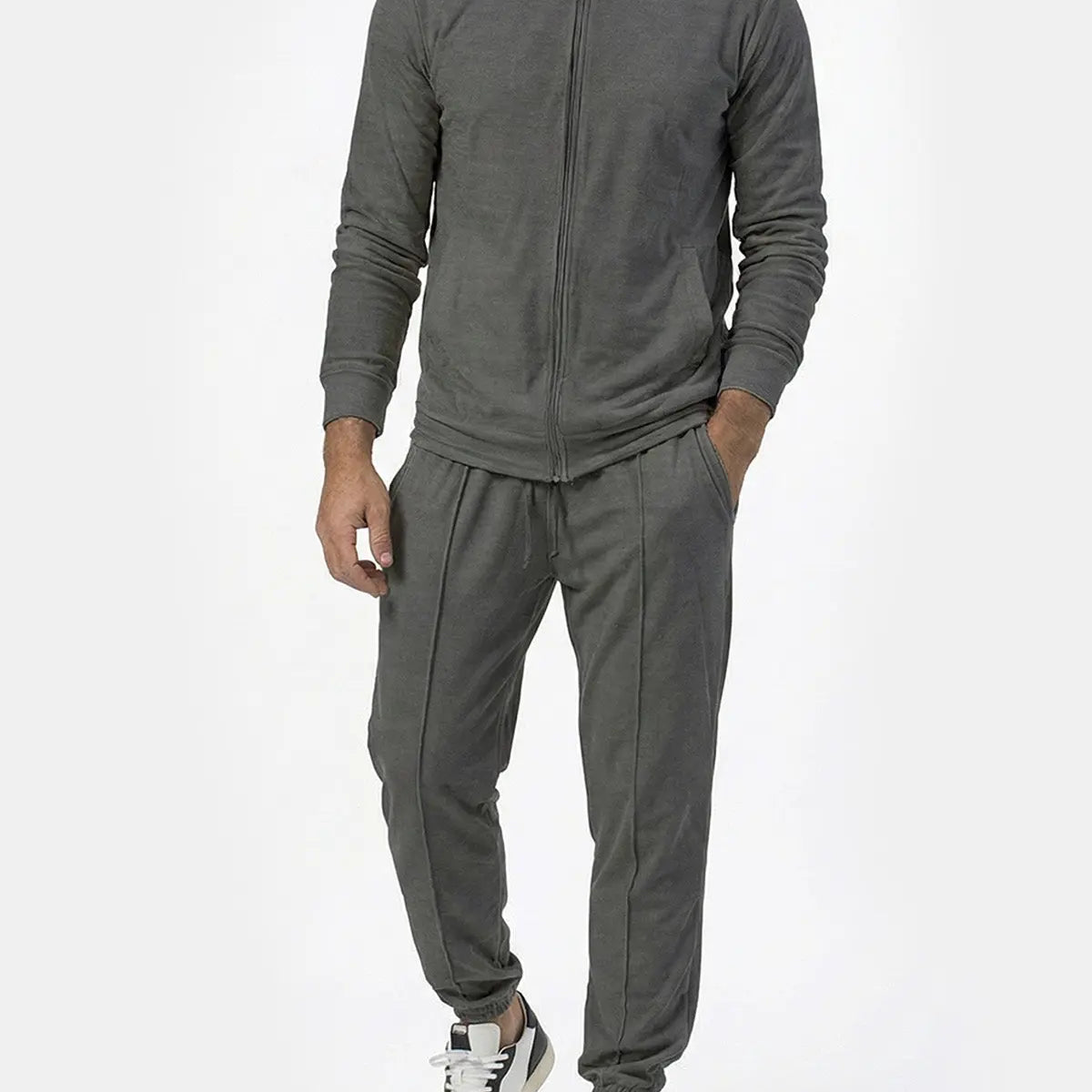 Men's Casual Zip-Up Tracksuit Set Eleven Oasis